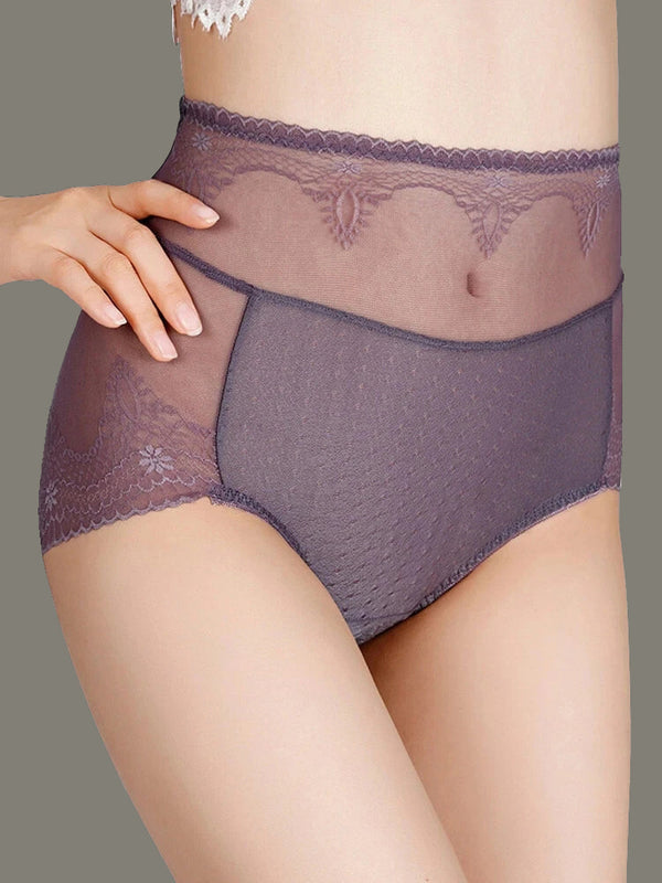 Sexy Lace Plus-Size Breathable Panties