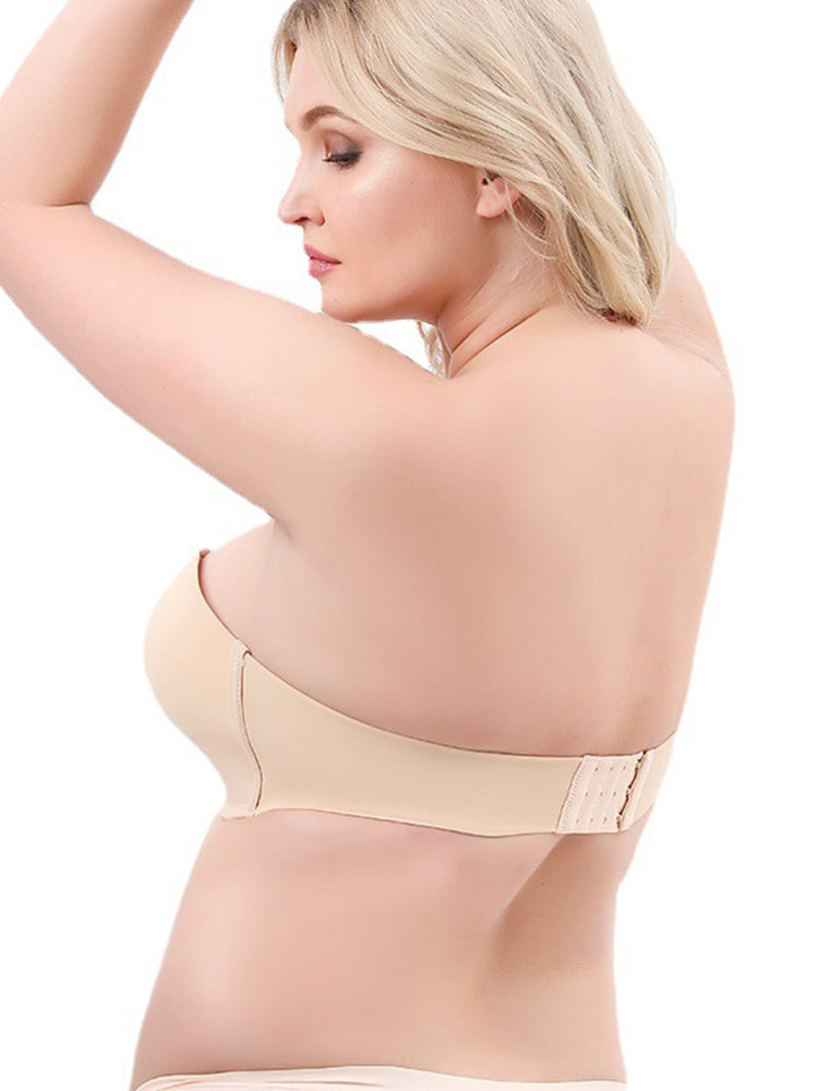 Strapless Push-Up Invisible Wireless Multiway Bra