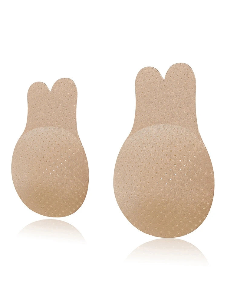 2-Pack Breathable Rabbit Lift Up Invisible Bras