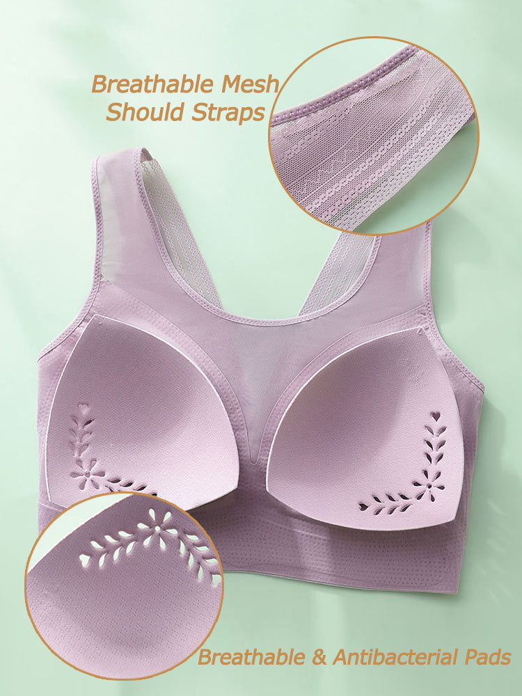 Seamless Thin Breathable Lounge Daily Bra