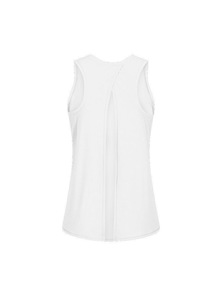 Women Open Back Workout Exercise Athletic Sleeveless Yoga Tank Top Shirts