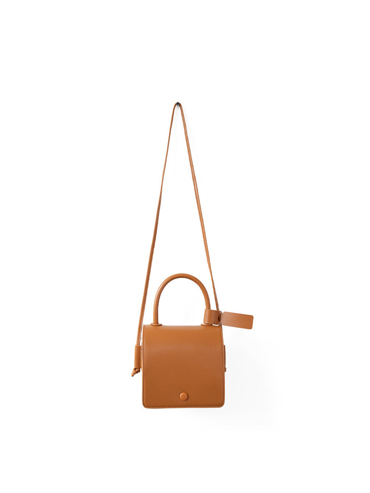 Women's Solid Color Vintage PU Leather Crossbody Bags