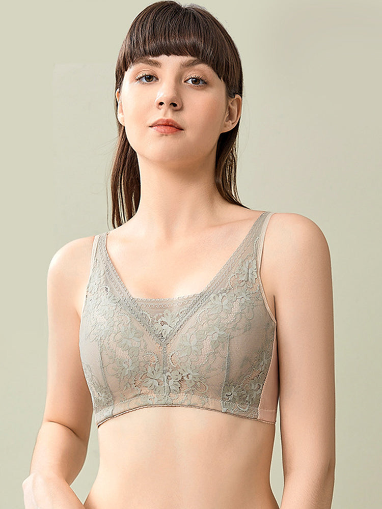 Comfortable Thin Full Cup Wireless Bra
