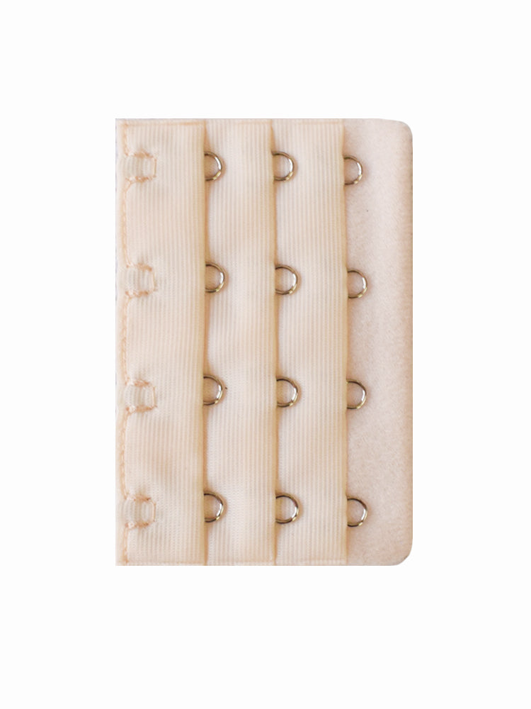 Women's 4 Hooks 3 Rows Breathing Room Bra Extenter Straps