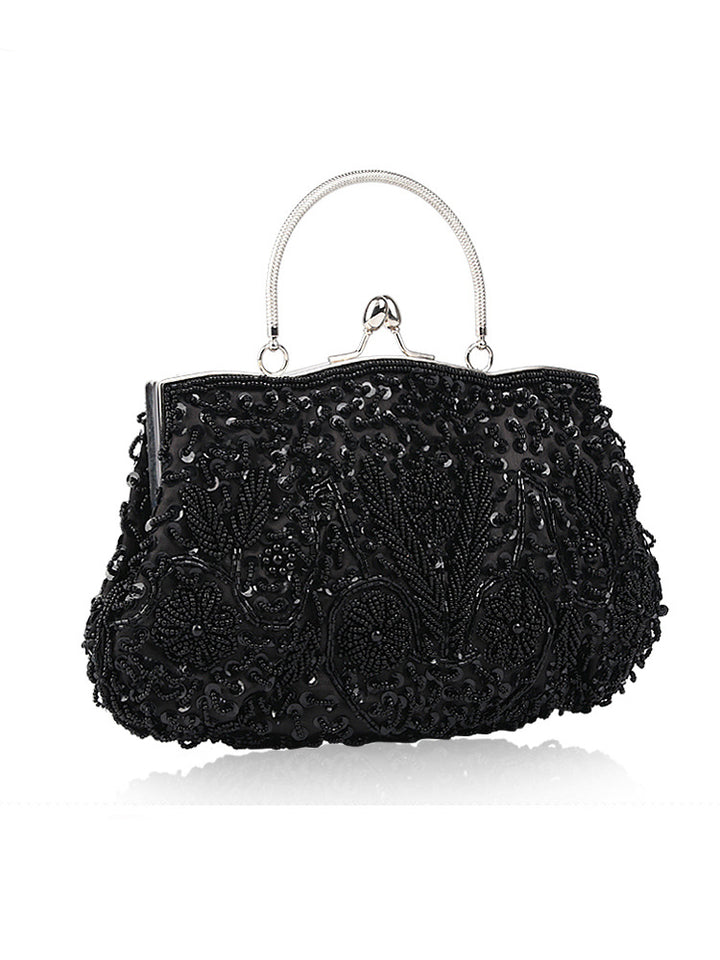 Rhinestone Handbag Costume Accessories Evening Clutch Beaded Bag