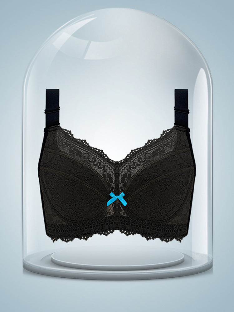 Lace Comfort Support Minimizer Bra