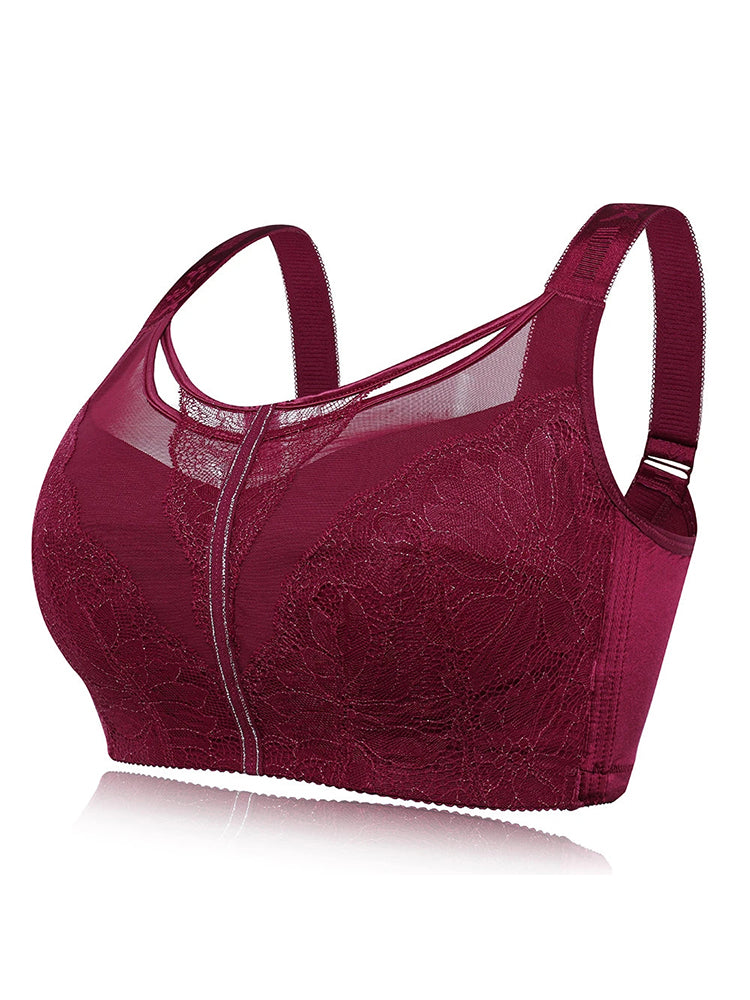 Thin Embroidery Minimizer Bra