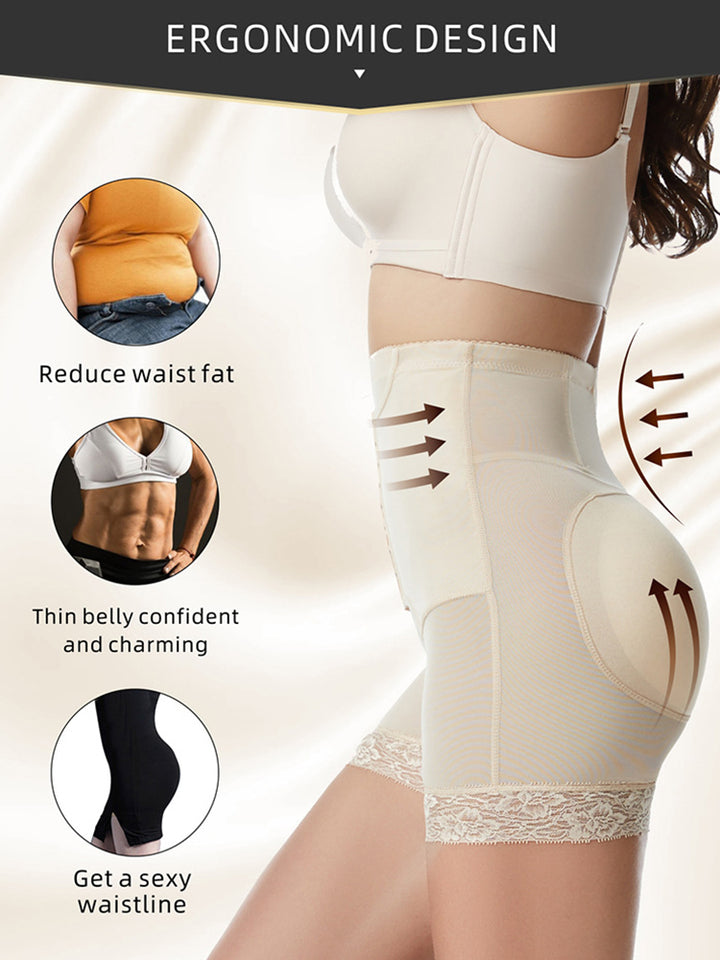 Tummy Control Trainer Corset Slimming Butt Lifter Shapewear Boyshort