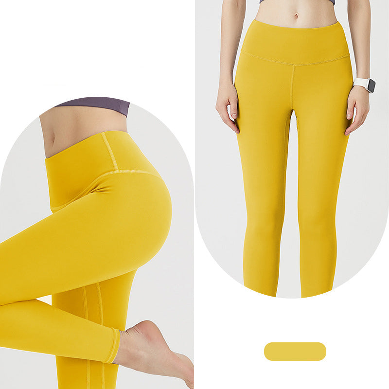 Women's High Waisted Tummy Control Leggings Workout Yoga Pants