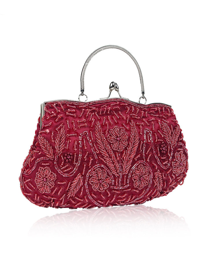 Rhinestone Handbag Costume Accessories Evening Clutch Beaded Bag