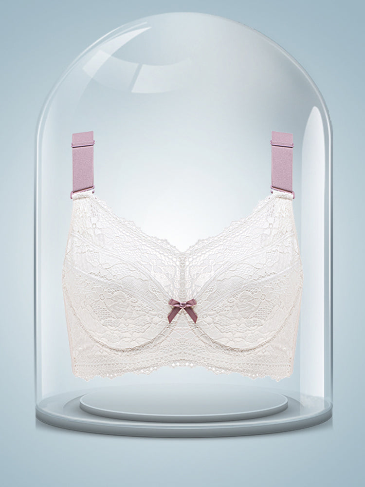 Lace Comfort Support Minimizer Bra