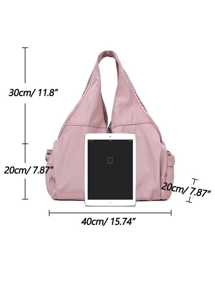 Women Fashion Large Waterproof Multi-function Nylon Travel Shoulder Tote Bag