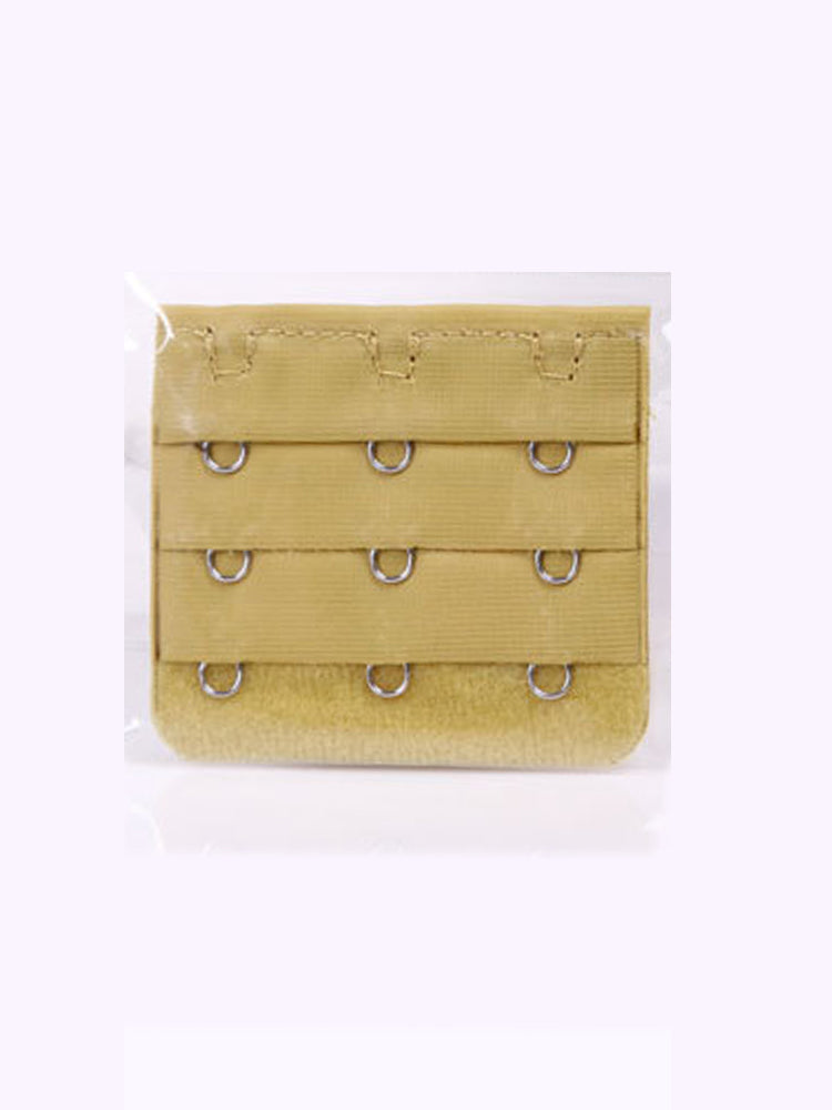 Women's Soft 3 Hooks Underwear Bra Extender Buckle Hooks