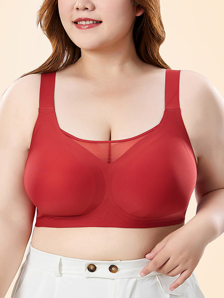 Minimizer Full Cup Thin and Soft Wireless Bra