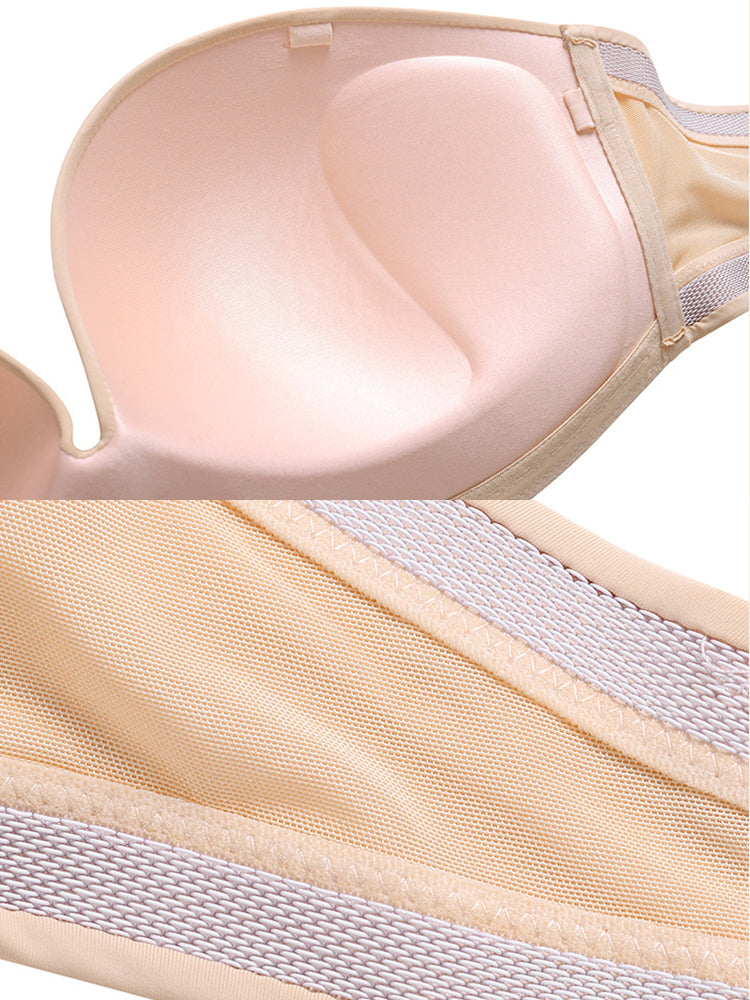 Strapless Push-Up Invisible Wireless Multiway Bra