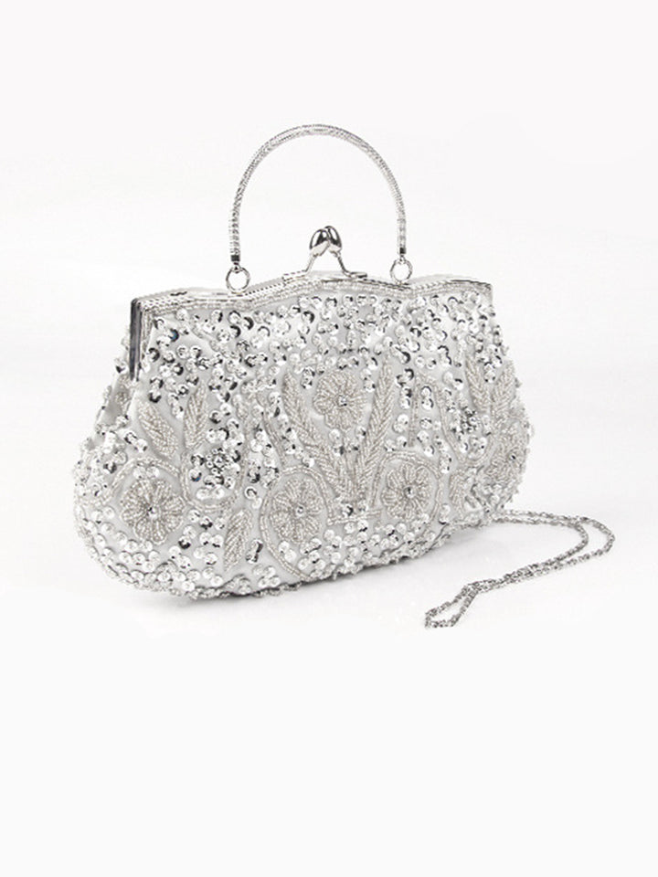 Rhinestone Handbag Costume Accessories Evening Clutch Beaded Bag