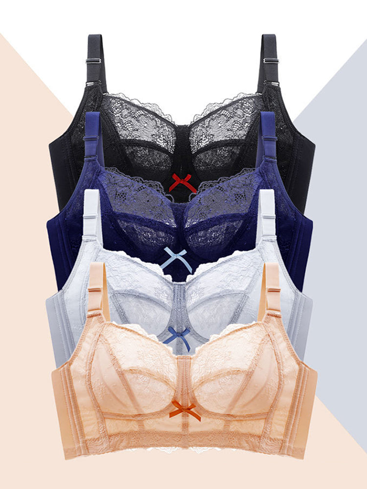 Comfort Lace Wire-Free Minimizer Bra
