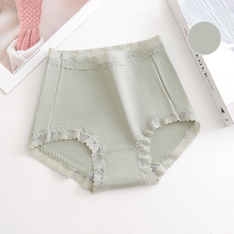 3-Pack Seamless High Waist Cotton Breathable Panties
