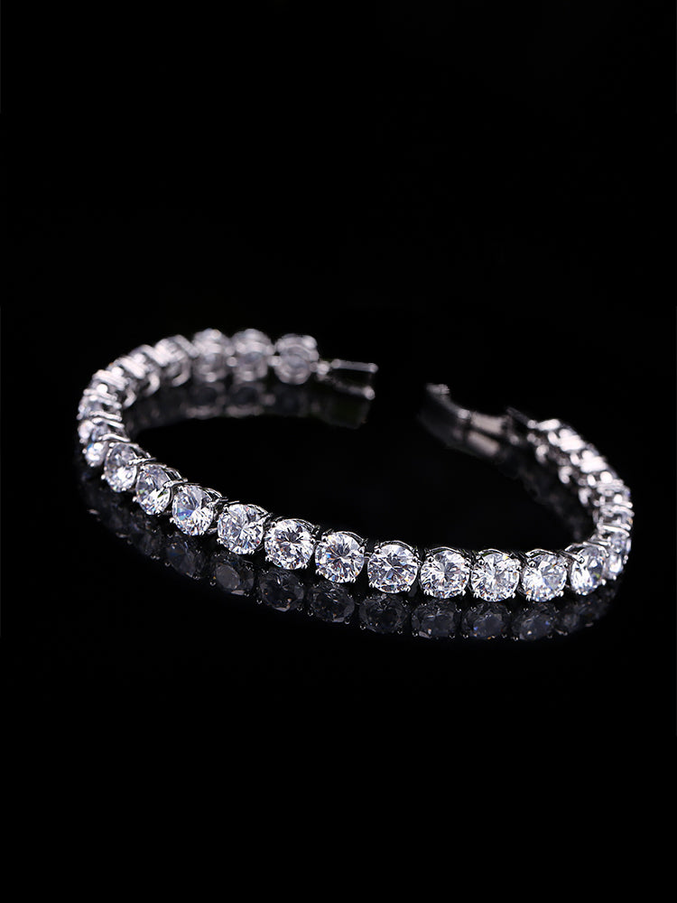Fashion AAA+ Zircon Ladies Tennis Bracelet