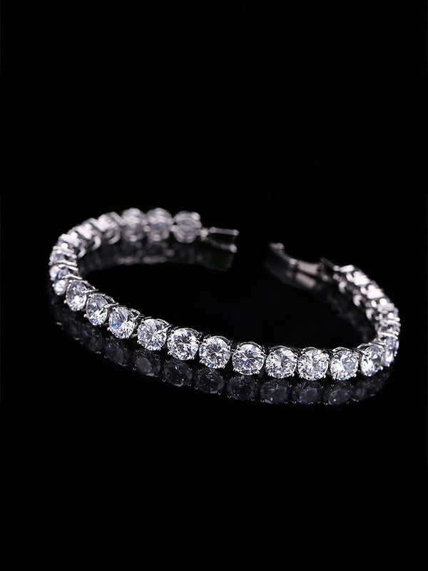 Fashion AAA+ Zircon Ladies Tennis Bracelet