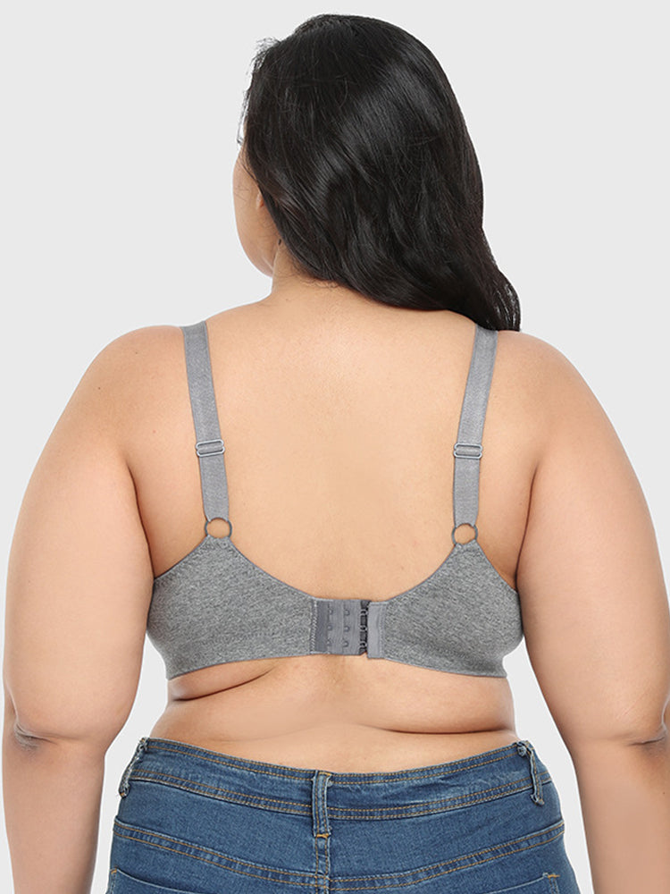 Women's Cotton Non-padded Breastfeeding Maternity Bra