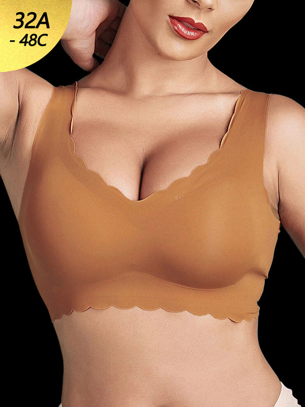 Comfort Beauty Back Seamless Wireless Bra