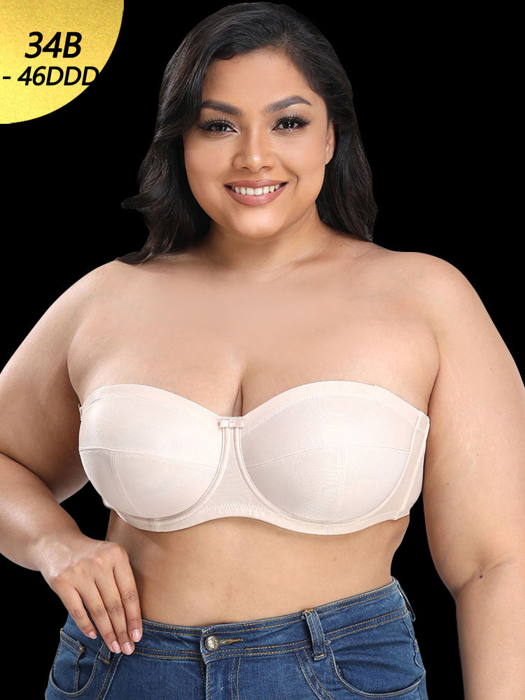 Women's Full Cup Beauty Back Smoothing Strapless Bra