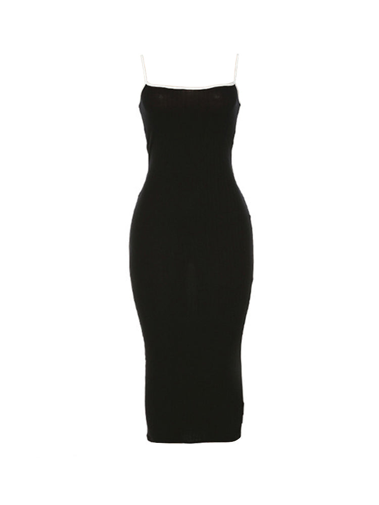 Sexy Bodycon Lounge Long Slip Dress