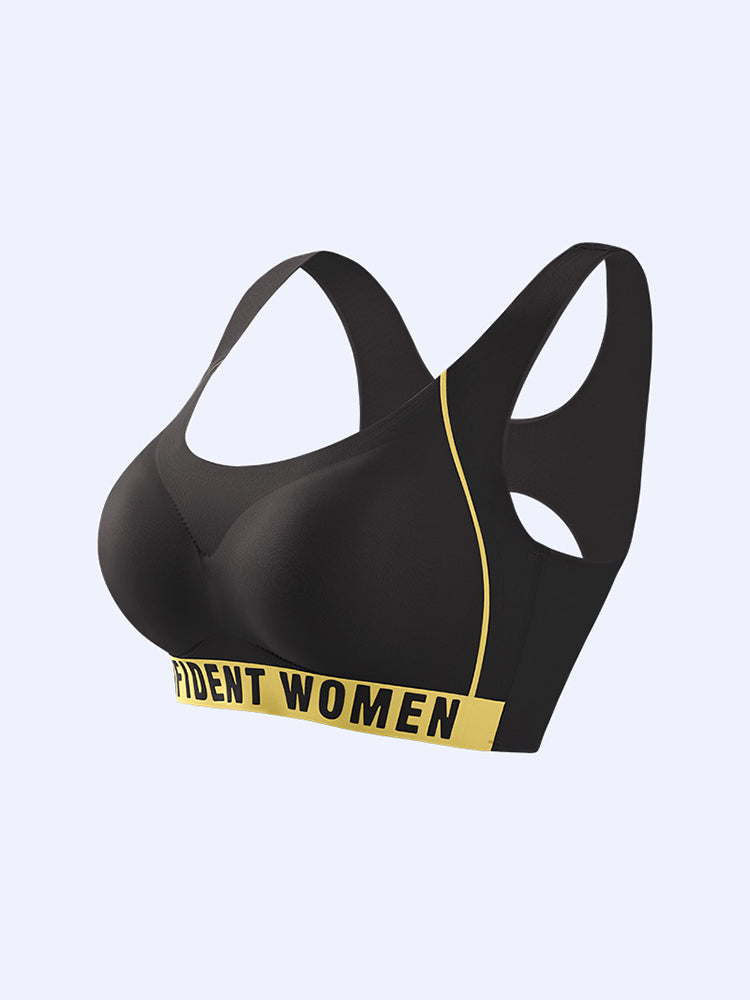 Breathable Seamless Racerback Yoga Fitness Sports Bra