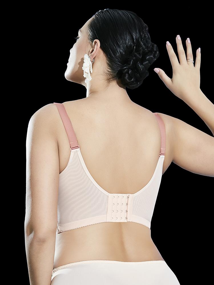 Lace Full Coverage Side Support Minimizer Bras