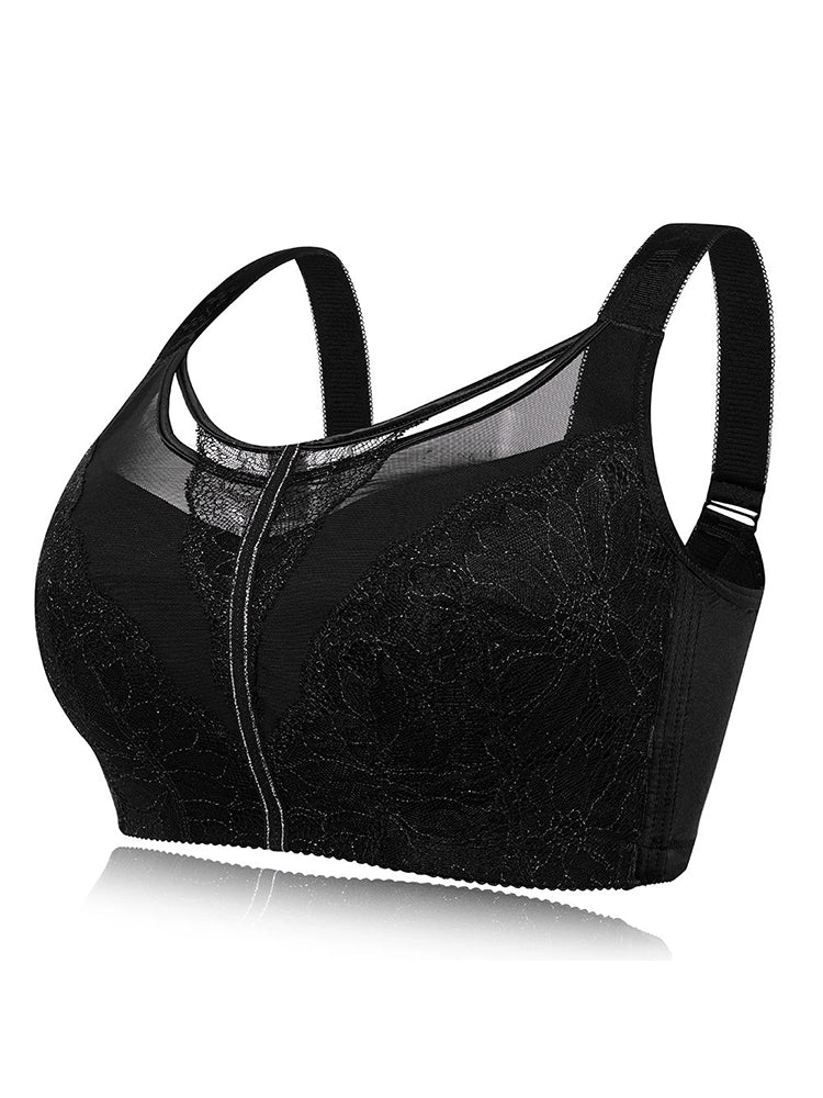 Thin Embroidery Minimizer Bra