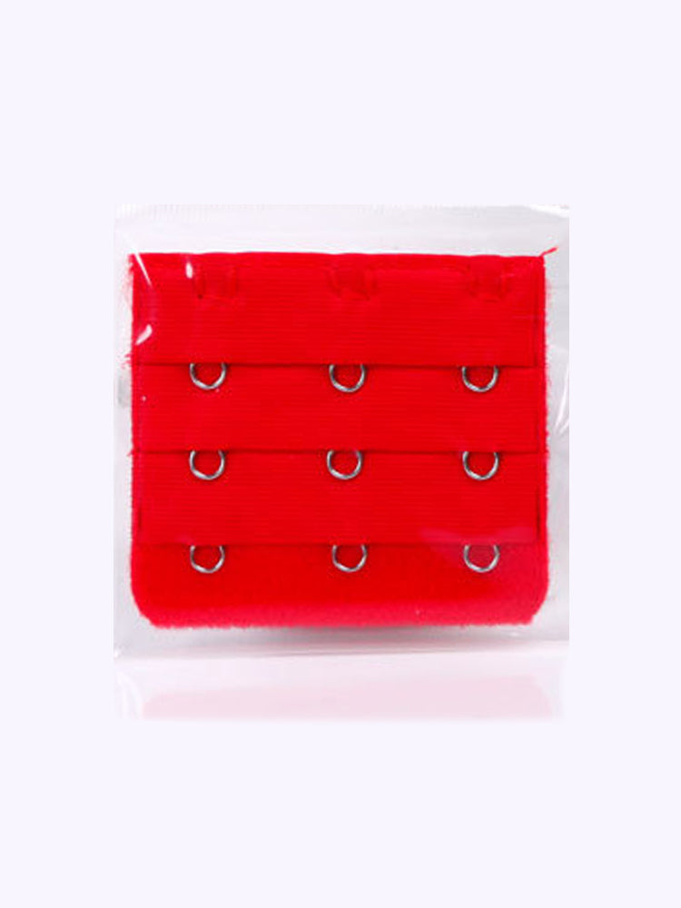 Women's Soft 3 Hooks Underwear Bra Extender Buckle Hooks