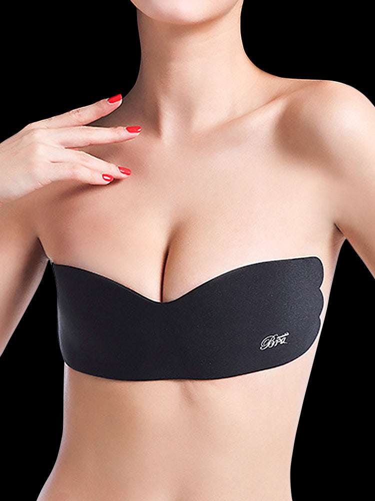 2 Pairs Invisible One Pieces Lift Up Sticky Bra