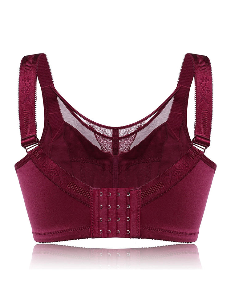 Thin Embroidery Minimizer Bra