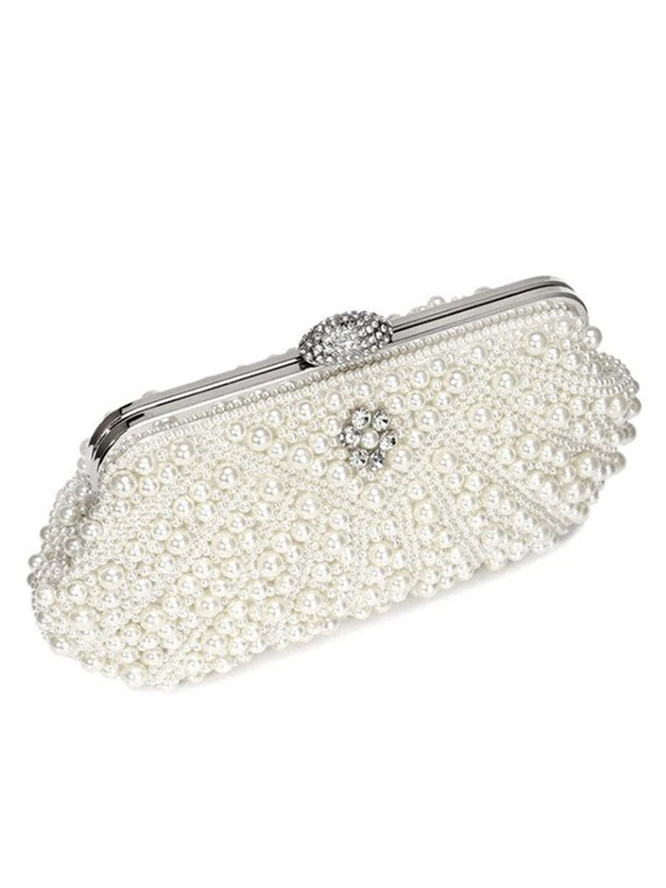 Luxury Pearl Purse Evening Clutch Bags