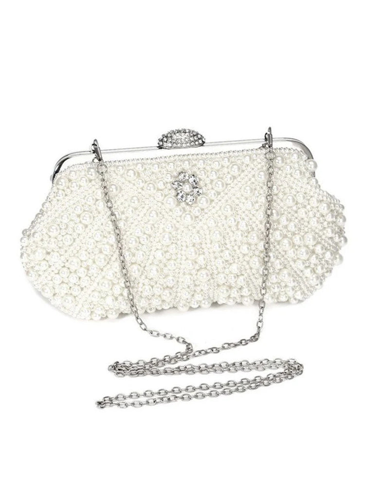 Luxury Pearl Purse Evening Clutch Bags