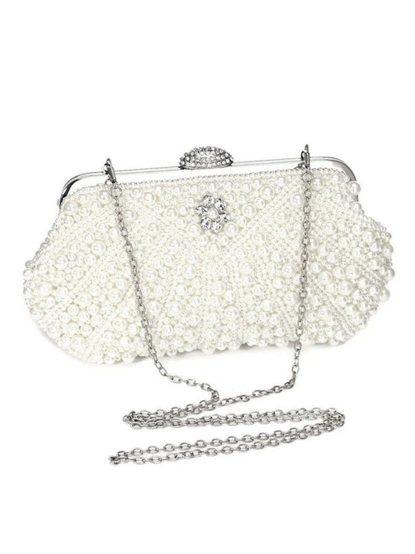 Luxury Pearl Purse Evening Clutch Bags