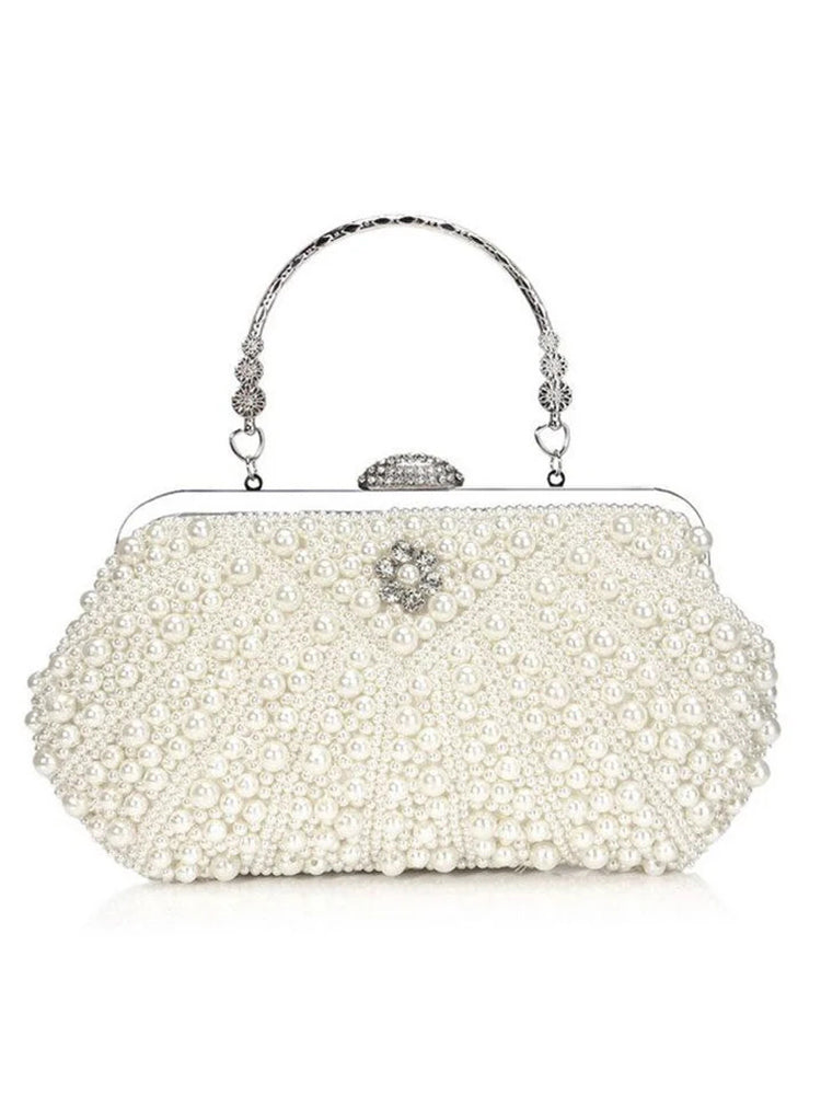 Luxury Pearl Purse Evening Clutch Bags
