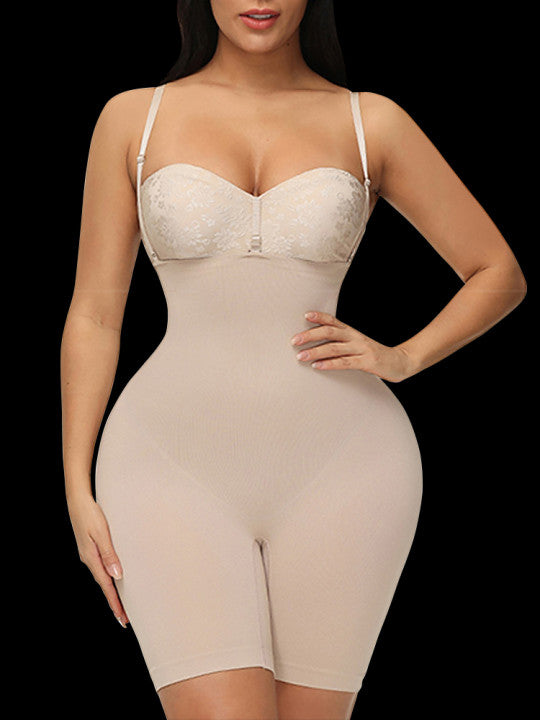 Women Seamless Faja Tummy Control Waist Trainer Bodysuit Shapewear