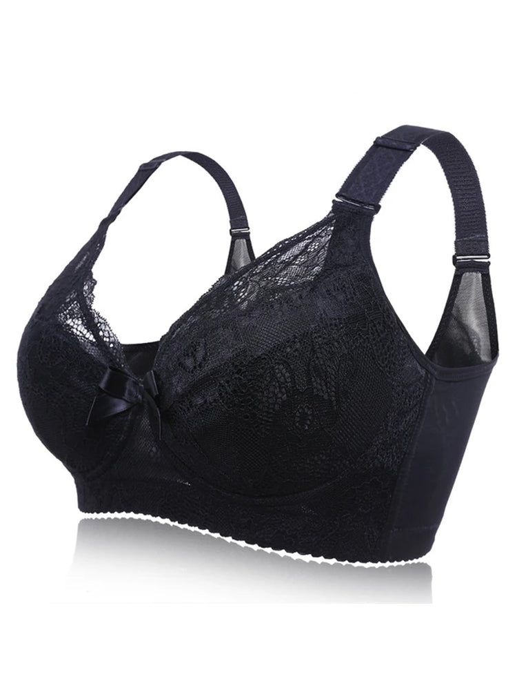 Lace Bowknot Sexy Bra